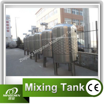 Tanque de mezcla de acero inoxidable 316L